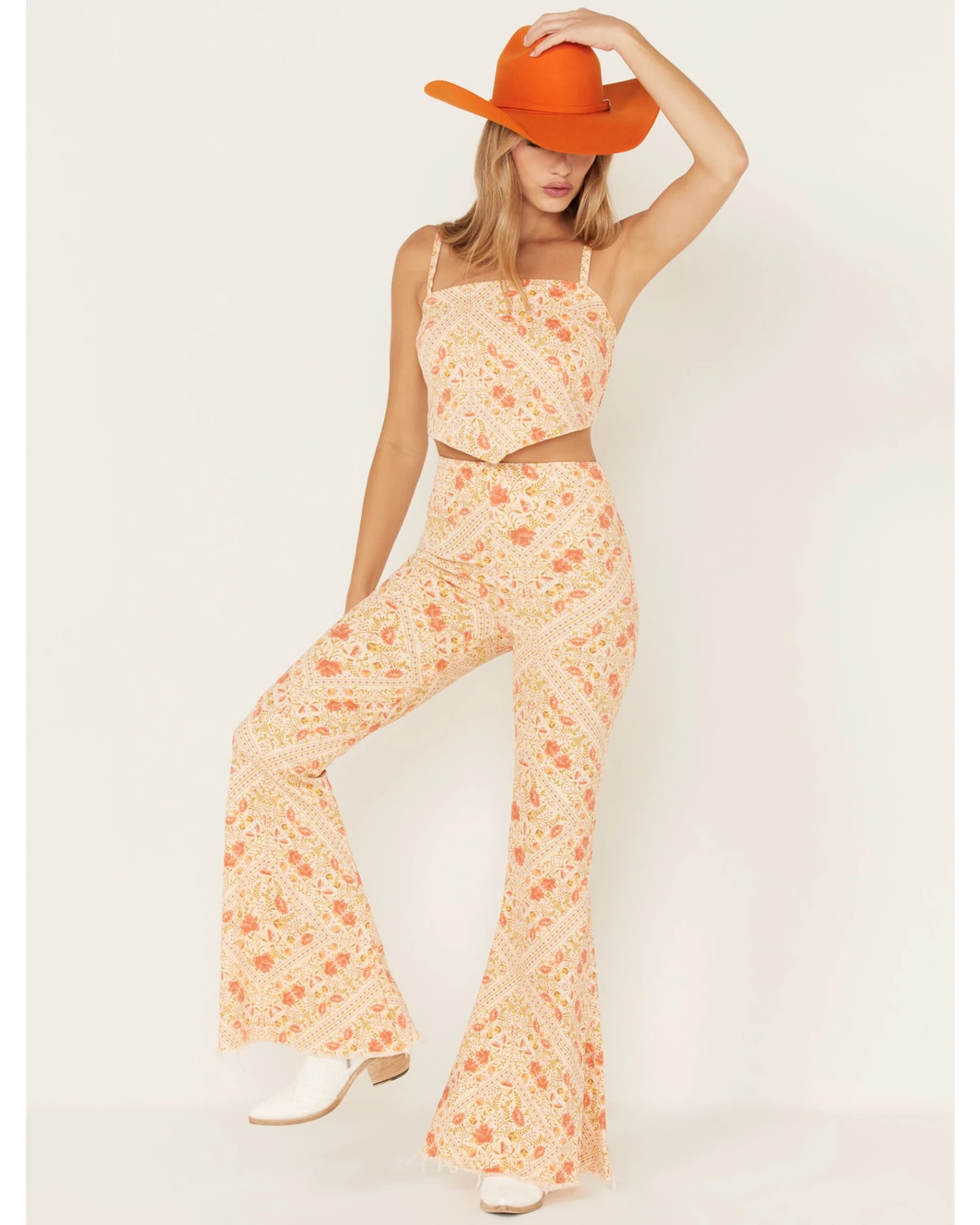 Show Me Your Mumu Women's Belmont Paisley Print Pull On Trouser Pants 3 Show Me Your Mumu Women's Belmont Paisley Print Pull On Trouser Pants