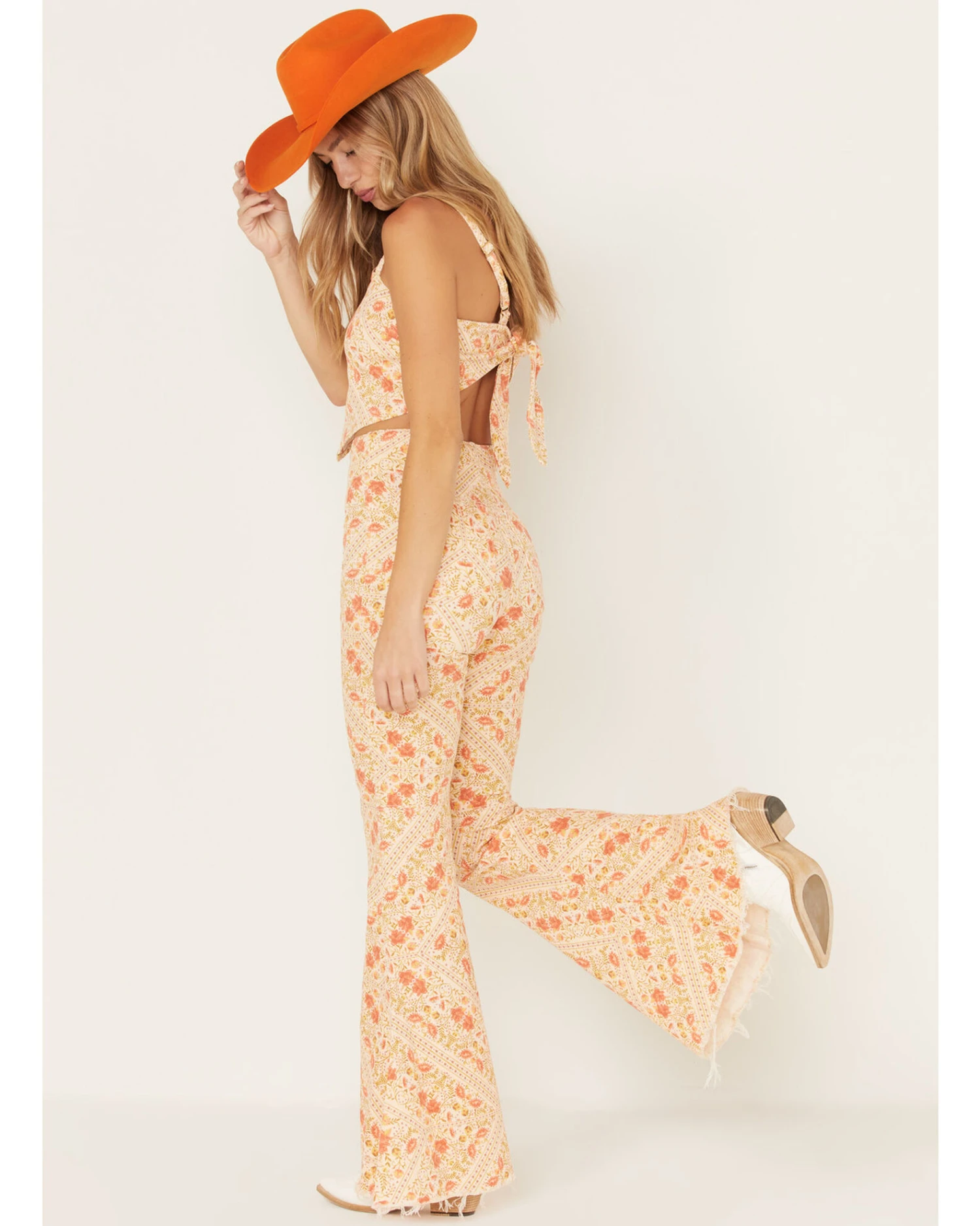 Show Me Your Mumu Women's Belmont Paisley Print Pull On Trouser Pants 5 Show Me Your Mumu Women's Belmont Paisley Print Pull On Trouser Pants - Image 3