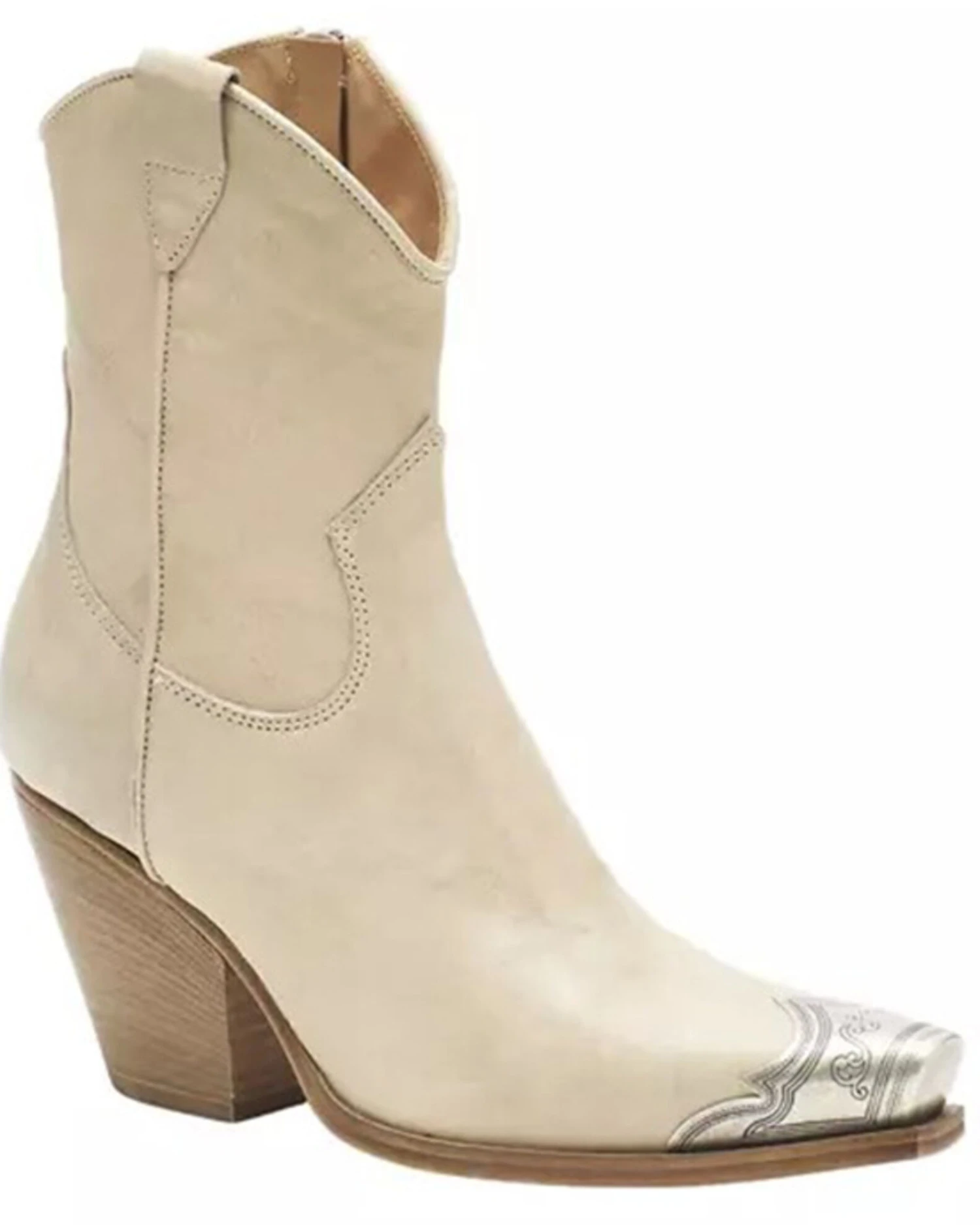 Free People Women's Brayden Leather Western Boot - Snip Toe 3 Free People Women's Brayden Leather Western Boot - Snip Toe