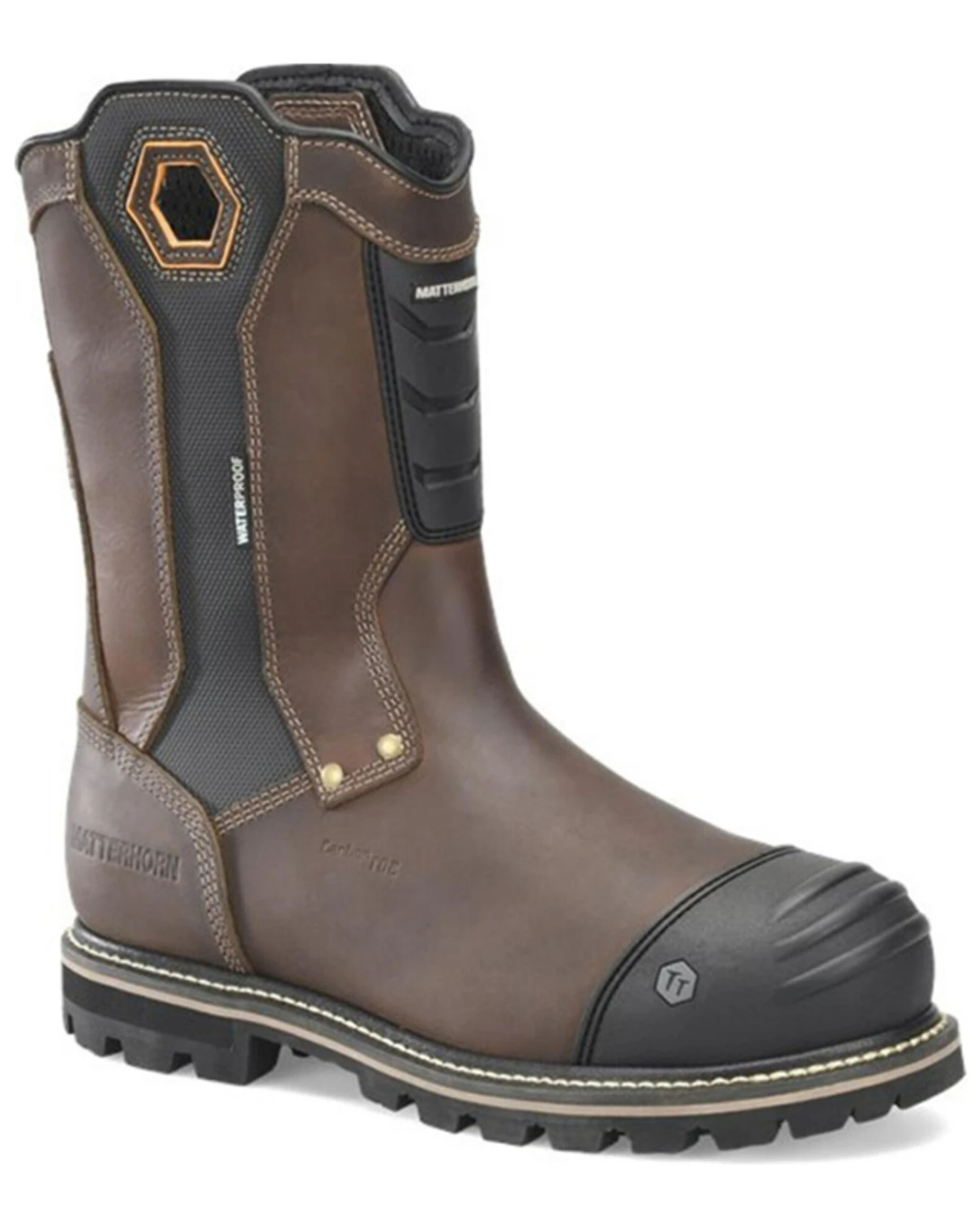 Double H Men's Matterhorn 10" Waterproof Boots - Carbon Toe 3 Double H Men's Matterhorn 10" Waterproof Boots - Carbon Toe