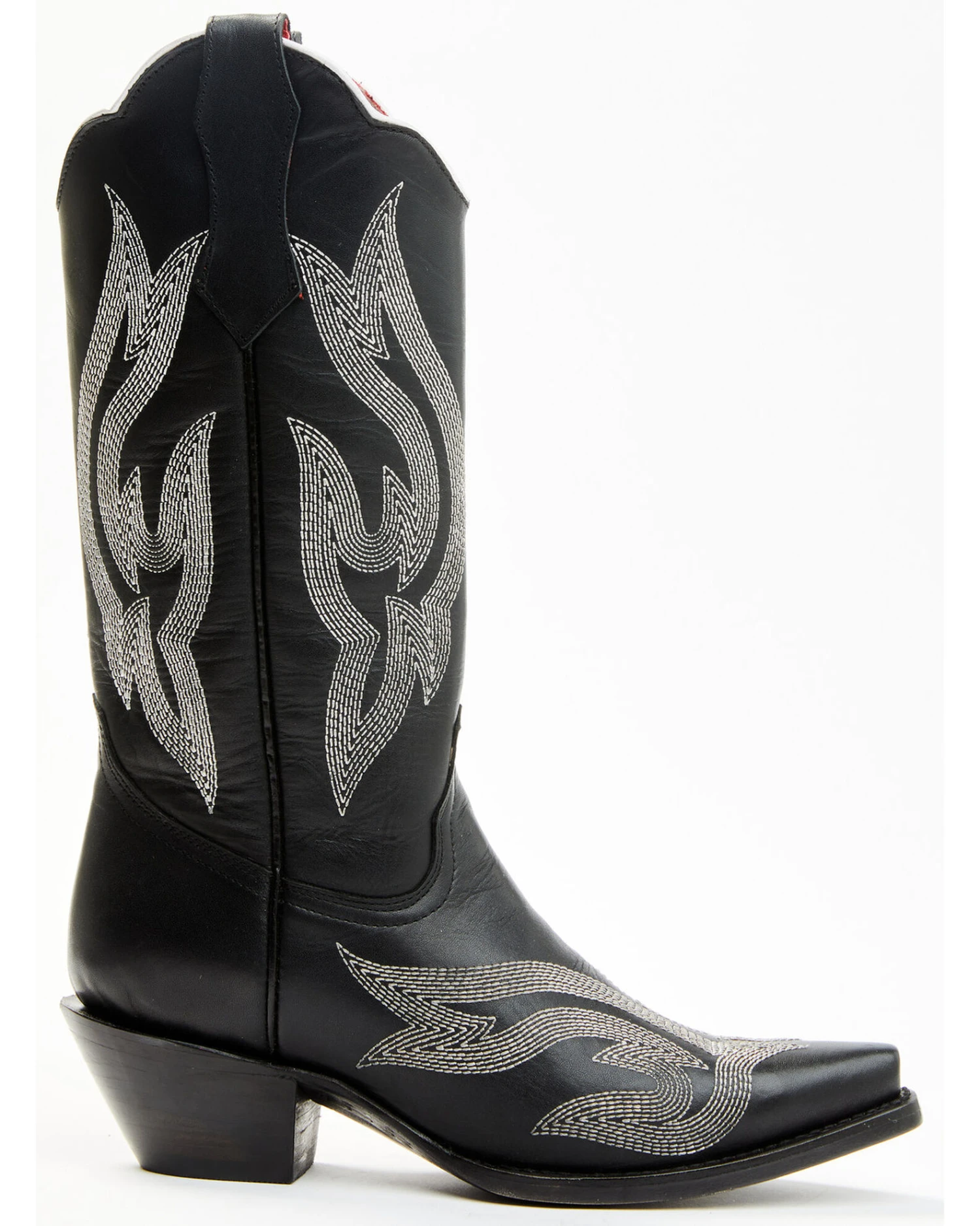 Planet Cowboy Women's Psychedelic Lines On The Highway Leather Western Boot - Snip Toe 4 Planet Cowboy Women's Psychedelic Lines On The Highway Leather Western Boot - Snip Toe - Image 2