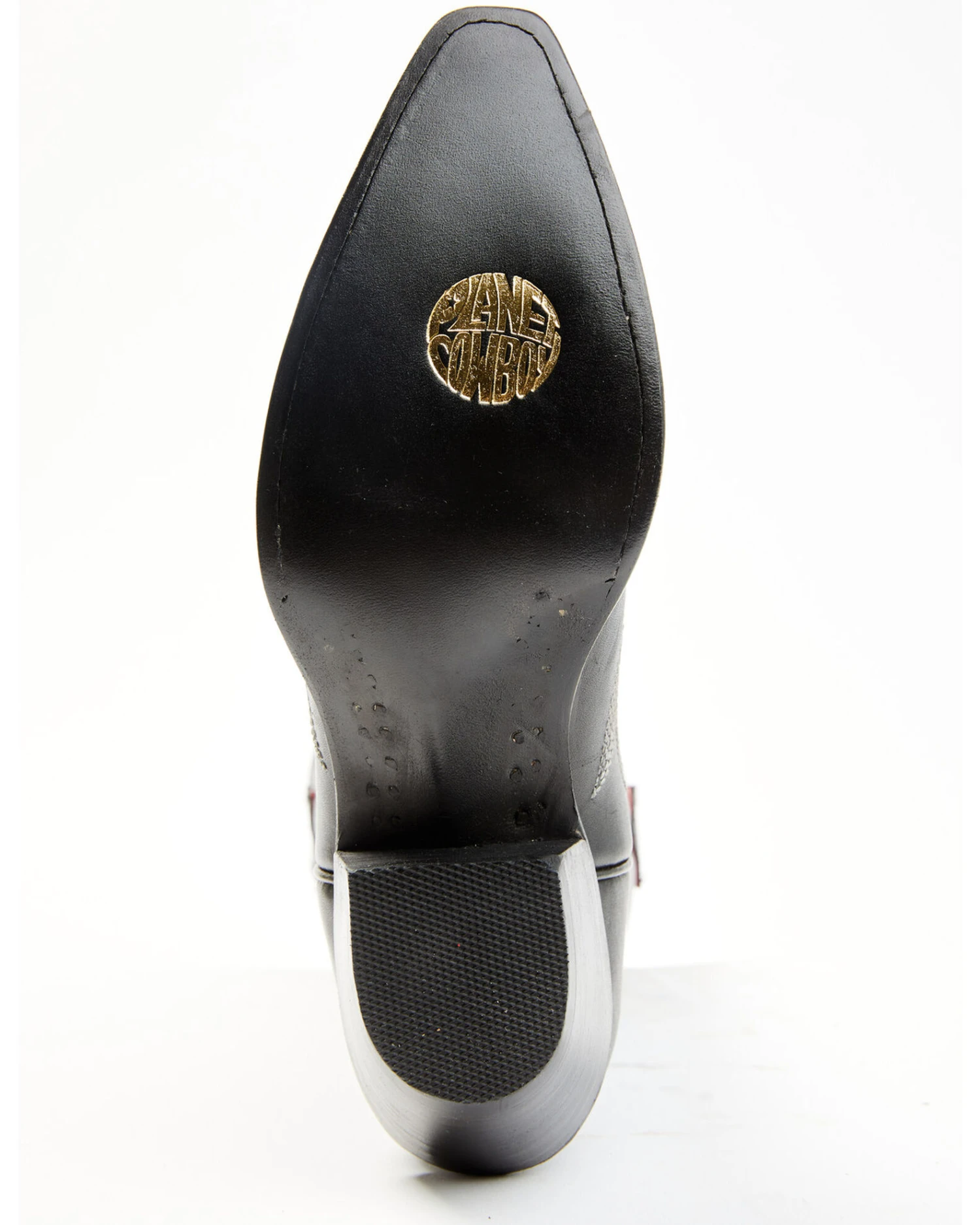 Planet Cowboy Women's Psychedelic Lines On The Highway Leather Western Boot - Snip Toe 9 Planet Cowboy Women's Psychedelic Lines On The Highway Leather Western Boot - Snip Toe - Image 7