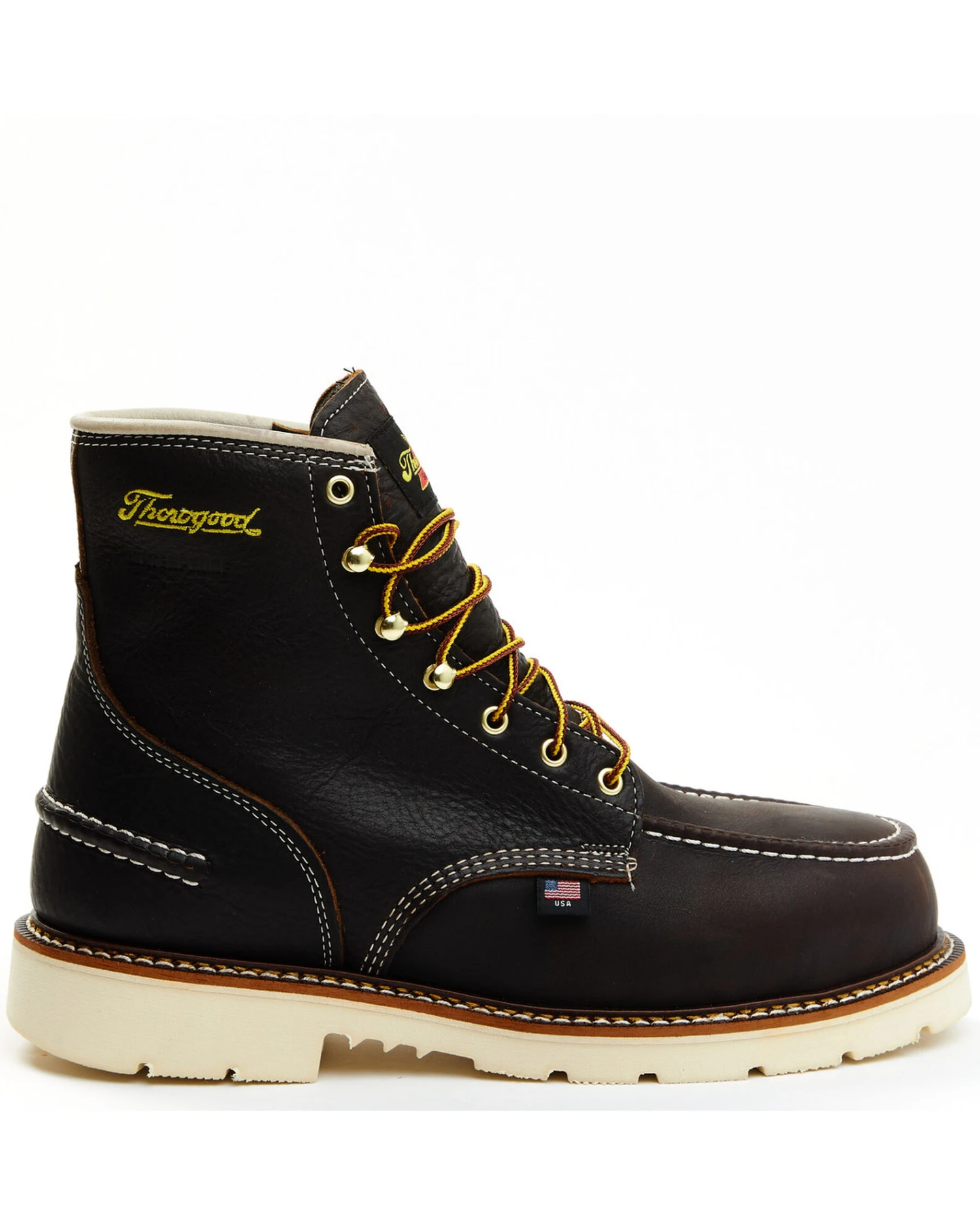 Thorogood Men's Briar Pitstop 6" Work Boot - Steel Toe 4 Thorogood Men's Briar Pitstop 6" Work Boot - Steel Toe - Image 2