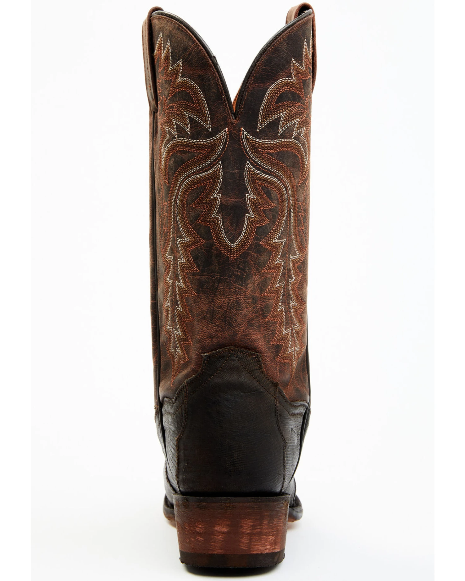 Dan Post Men's Exotic Teju Lizard Leather Tall Western Boots - Round Toe 7 Dan Post Men's Exotic Teju Lizard Leather Tall Western Boots - Round Toe - Image 5