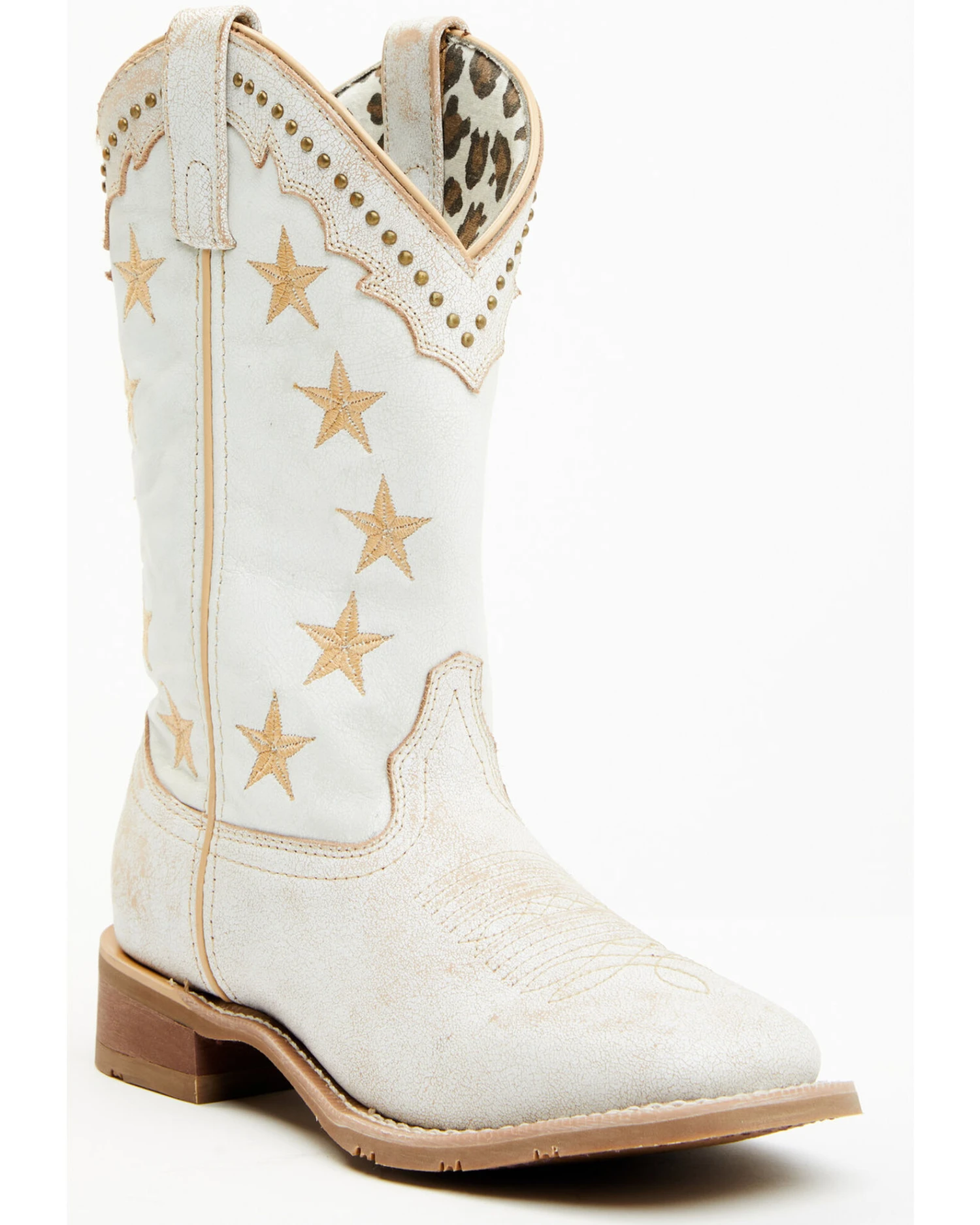 Laredo Women's Early Star 11" Studded Western Performance Boots - Broad Square Toe 3 Laredo Women's Early Star 11" Studded Western Performance Boots - Broad Square Toe