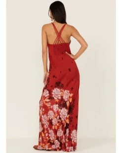 Free People Women's Get To You Floral Print Maxi Dress -Twisted X Sales 2000371753 600 P4