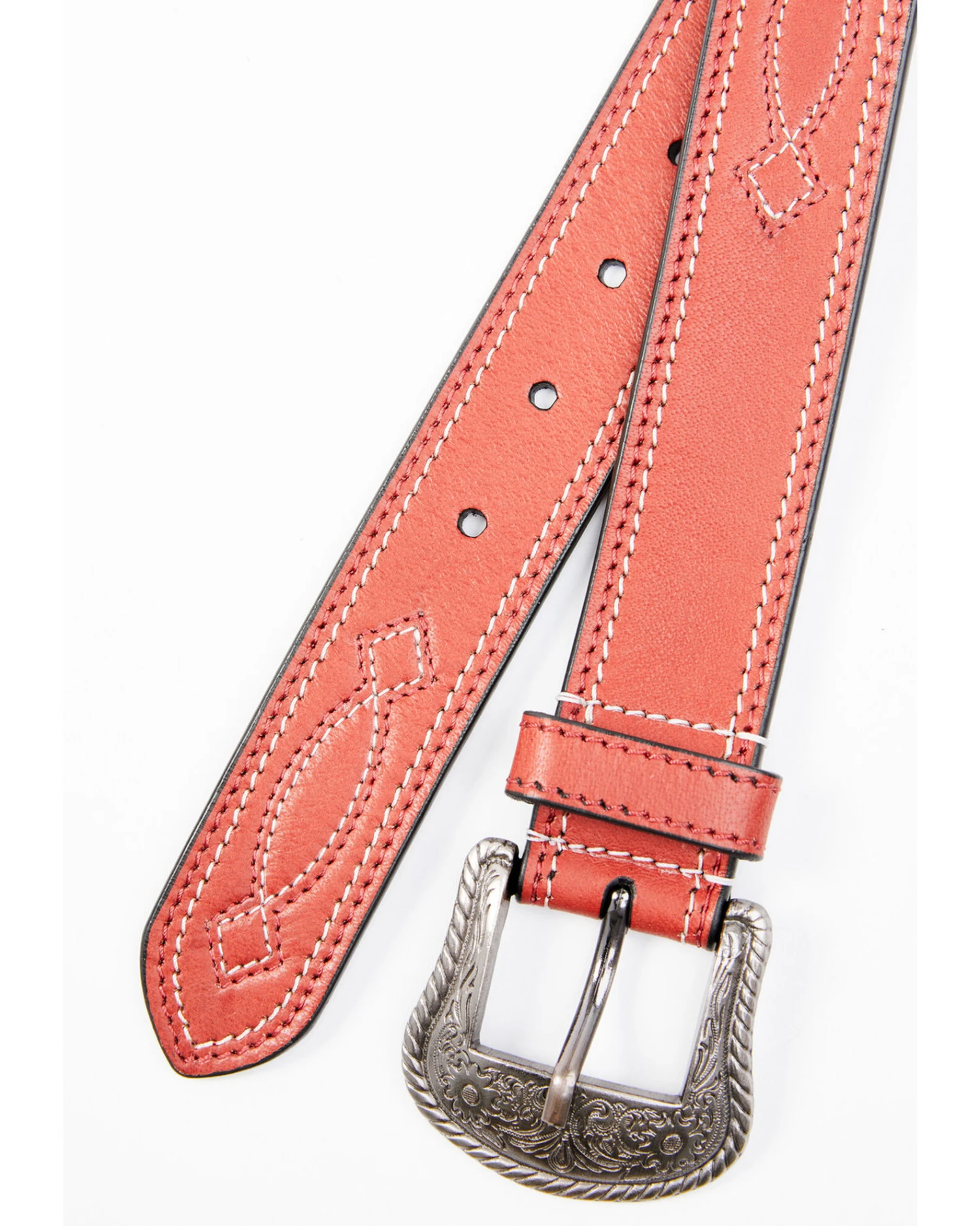 The Leathery Women's Jesse Embroidered Western Belt 4 The Leathery Women's Jesse Embroidered Western Belt - Image 2