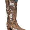 Corral Women's Embroidered Floral Western Boots - Snip Toe 2 Corral Women's Embroidered Floral Western Boots - Snip Toe -Twisted X Sales 2000371780 200 P1