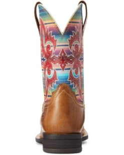 Ariat Girls' Lonestar Shock Shield Serape Stripe Western Boots - Square Toe 9 Ariat Girls' Lonestar Shock Shield Serape Stripe Western Boots - Square Toe -Twisted X Sales 2000372471 250 P3