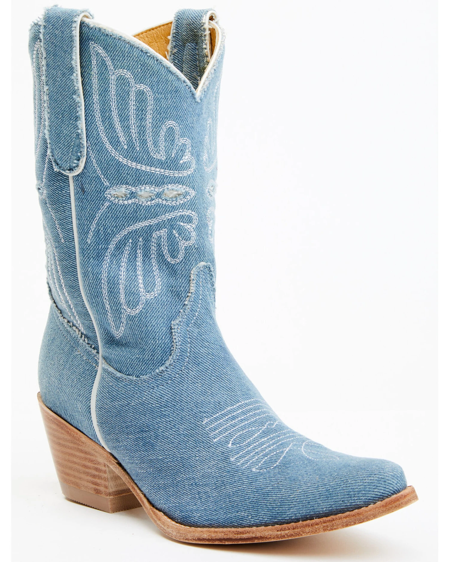Idyllwind Women's Aces Denim Deux Western Boots - Pointed Toe 3 Idyllwind Women's Aces Denim Deux Western Boots - Pointed Toe