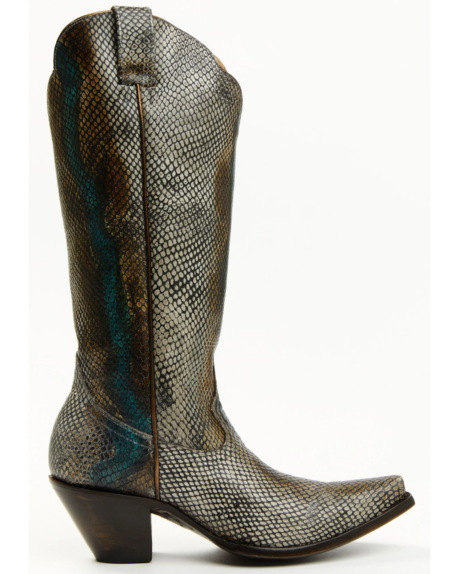 Idyllwind Women's Strut Snake Print Leather Western Boots - Snip Toe 4 Idyllwind Women's Strut Snake Print Leather Western Boots - Snip Toe - Image 2