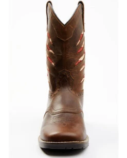 Cody James Boys' Ripped Flag Western Boots - Broad Square Toe 12 Cody James Boys' Ripped Flag Western Boots - Broad Square Toe -Twisted X Sales 2000374842 900 P4