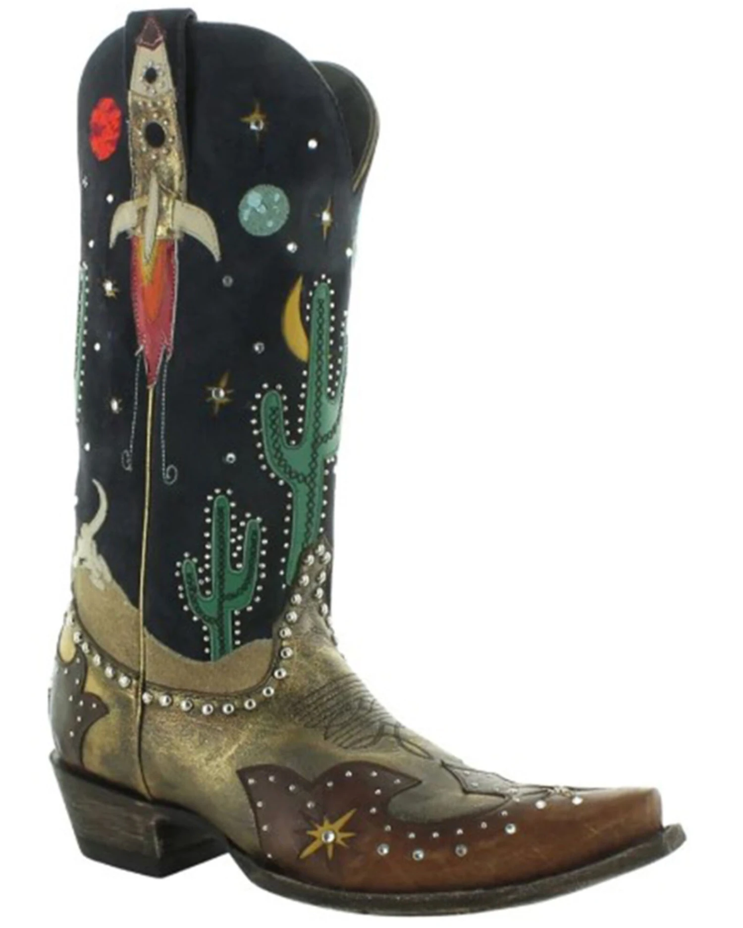 Old Gringo Women's Galactic Buckaroo Western Boots - Snip Toe 3 Old Gringo Women's Galactic Buckaroo Western Boots - Snip Toe