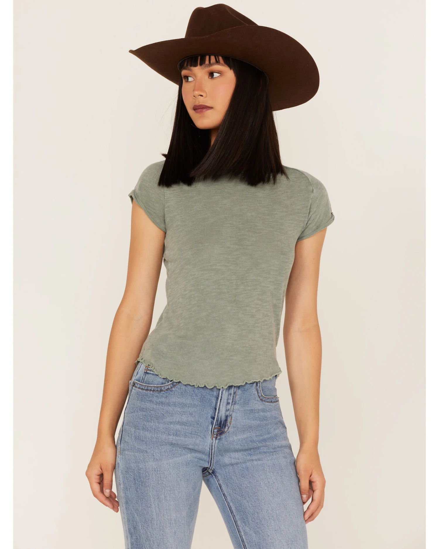 Free People Women's Be My Baby Tee 3 Free People Women's Be My Baby Tee