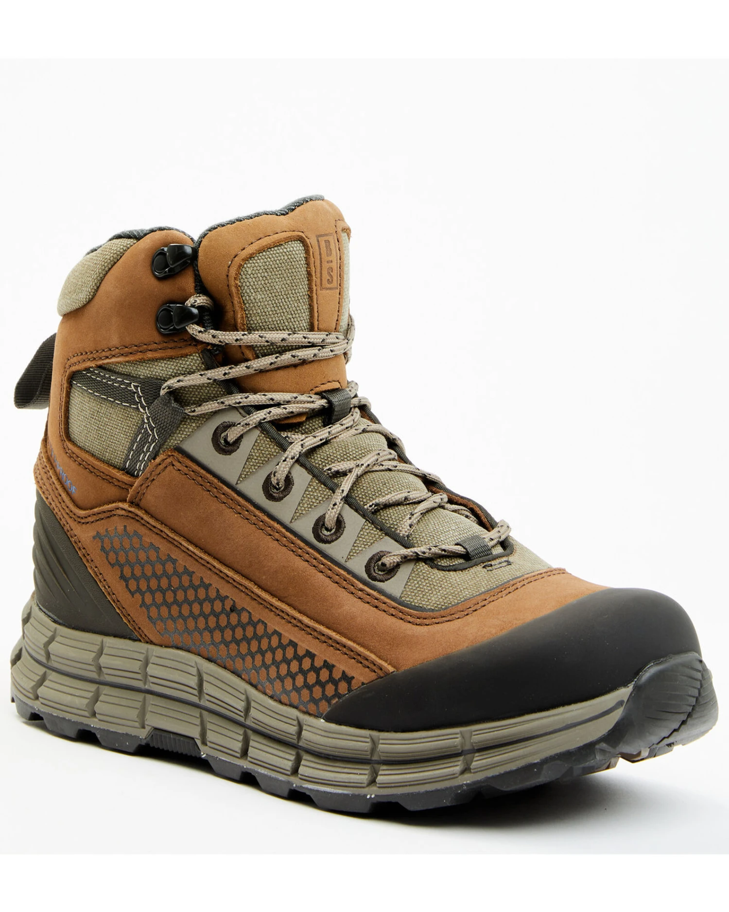 Brothers & Sons Men's 5.5" Waterproof Hiker Work Boots - Soft Toe 3 Brothers & Sons Men's 5.5" Waterproof Hiker Work Boots - Soft Toe