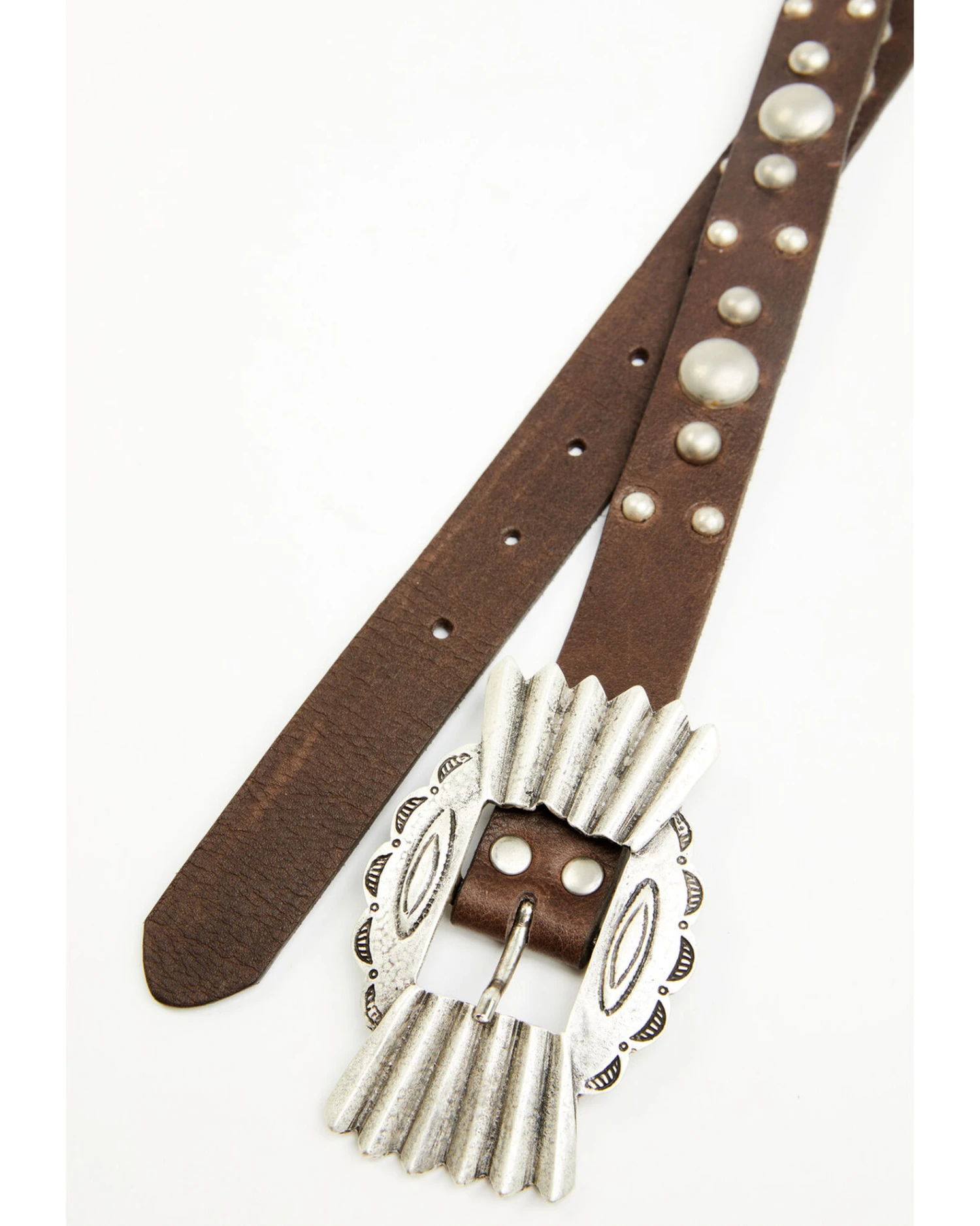 Tasha Polizzi Women's Alamo Studded Buckle Belt 4 Tasha Polizzi Women's Alamo Studded Buckle Belt - Image 2