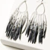 Idyllwind Women's Leather Ombre Studded Rolynn Earrings 