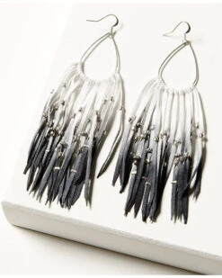 Idyllwind Women's Leather Ombre Studded Rolynn Earrings