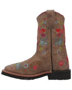Dan Post Girls' Embroidered Western Boots - Broad Square Toe 11 Dan Post Girls' Embroidered Western Boots - Broad Square Toe -Twisted X Sales 2000381636 251 P3