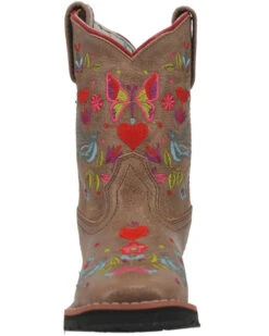 Dan Post Girls' Embroidered Western Boots - Broad Square Toe 12 Dan Post Girls' Embroidered Western Boots - Broad Square Toe -Twisted X Sales 2000381636 251 P4
