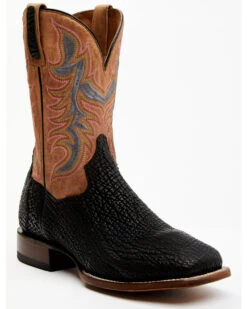 Dan Post Men's Exotic Shark Western Boots - Broad Square Toe