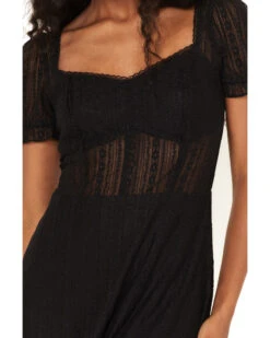 Beyond The Radar Women's Cap Sleeve Lace Dress -Twisted X Sales 2000382217 001 P3
