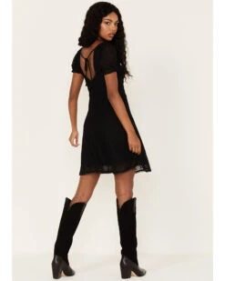 Beyond The Radar Women's Cap Sleeve Lace Dress -Twisted X Sales 2000382217 001 P4