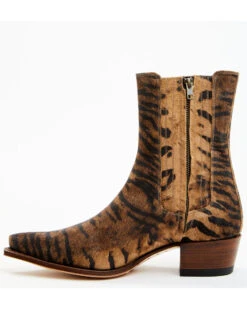 Sendra Women's Tiger Print Western Booties - Snip Toe -Twisted X Sales 2000382417 200 P3