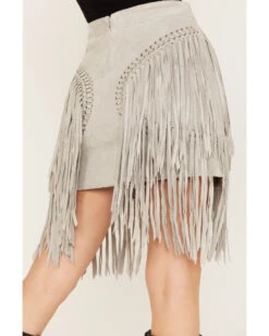 Wonderwest Women's Suede Fringe Mini Skirt 9 Wonderwest Women's Suede Fringe Mini Skirt -Twisted X Sales 2000382475 020 P4