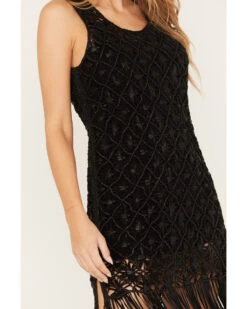 Wonderwest Women's Fringe Hem Mini Dress 10 Wonderwest Women's Fringe Hem Mini Dress -Twisted X Sales 2000382478 001 P4