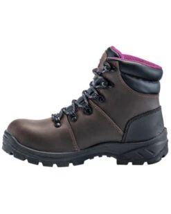 Avenger Women's Builder Mid 6" Lace-Up Waterproof Hiking Work Boot - Steel Toe -Twisted X Sales 2000383109 200 P3