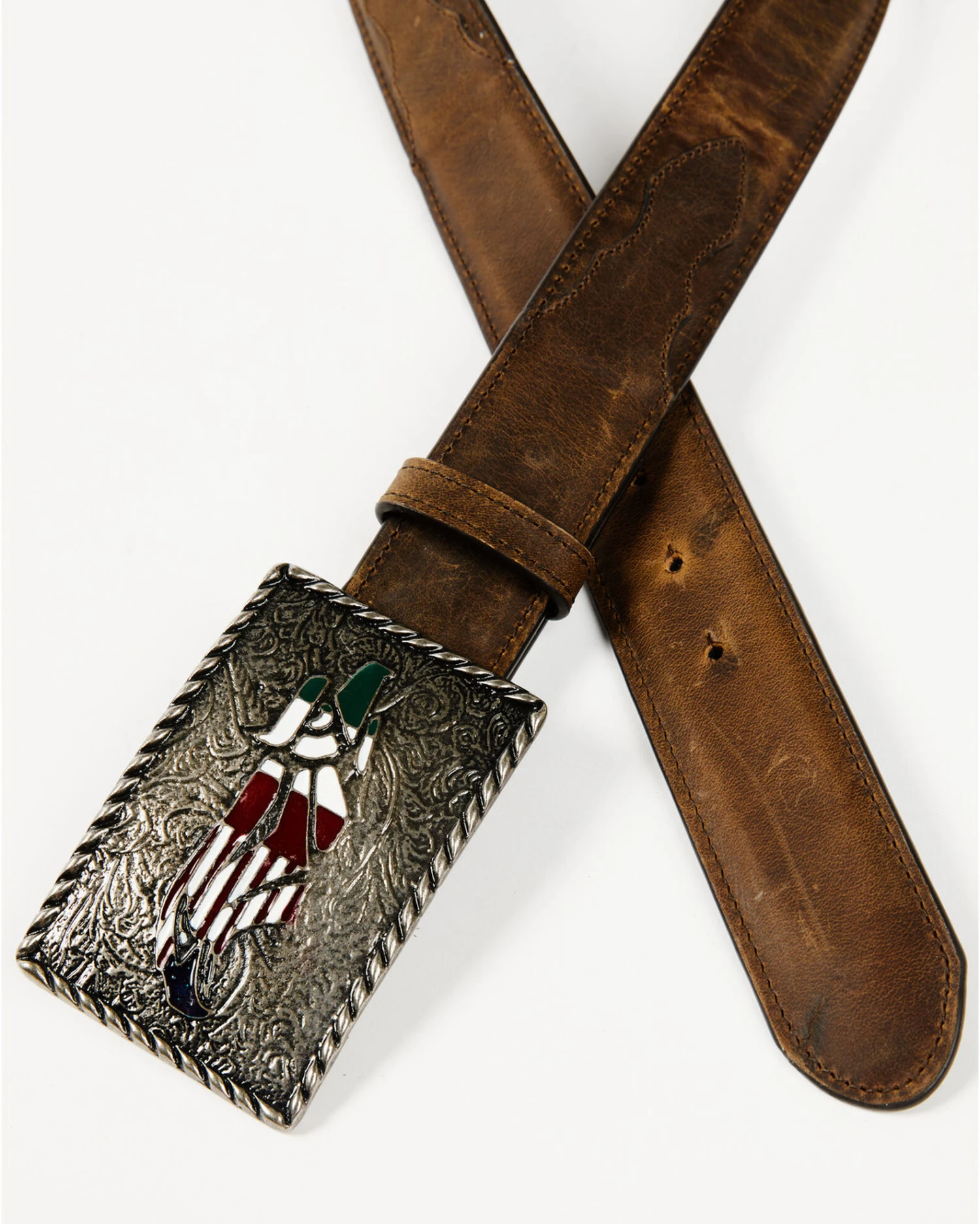 Cody James Men's Hecho En Mexico Novelty Buckle Belt 4 Cody James Men's Hecho En Mexico Novelty Buckle Belt - Image 2