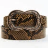 Shyanne Women's Double Loop Snake Print Belt -Twisted X Sales 2000383283 200 P1