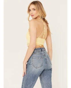 Fornia Women's Halter Lace Trim Bralette -Twisted X Sales 2000384209 700 P3