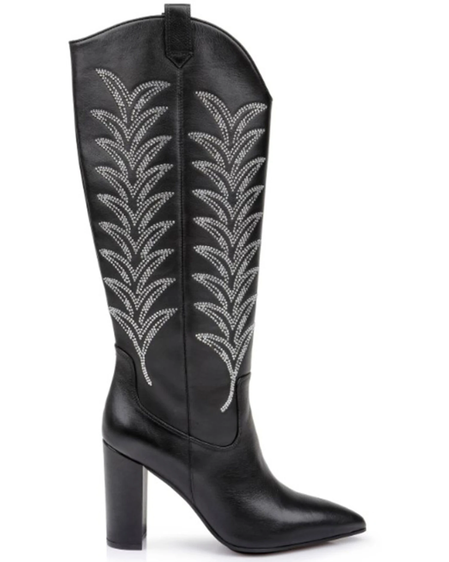 Daniel X Diamond Women's The Tall T Leather Western Boots - Pointed Toe 4 Daniel X Diamond Women's The Tall T Leather Western Boots - Pointed Toe - Image 2