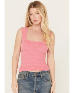 Free People Women's Floral Camisole Tank Top