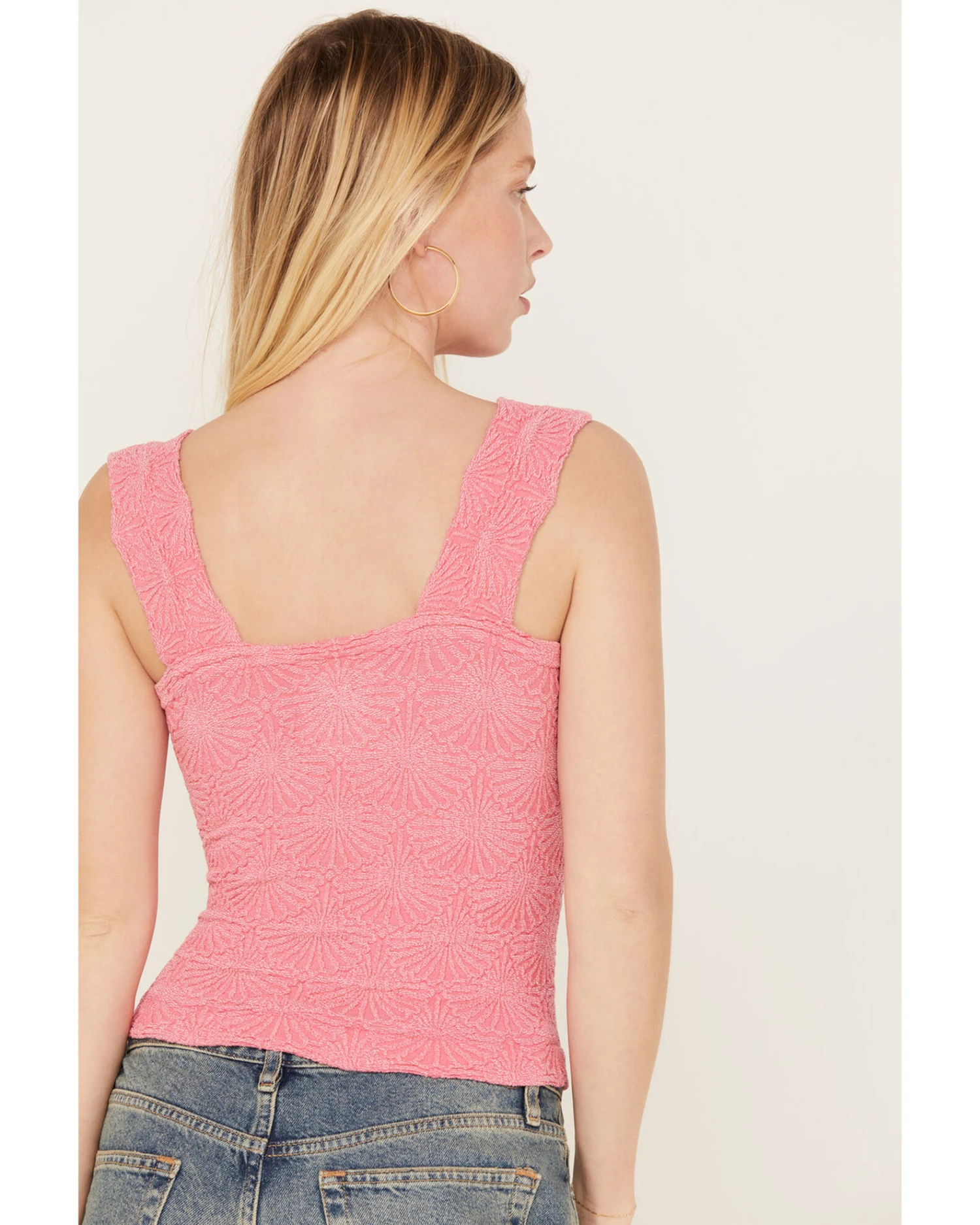 Free People Women's Floral Camisole Tank Top 6 Free People Women's Floral Camisole Tank Top - Image 4