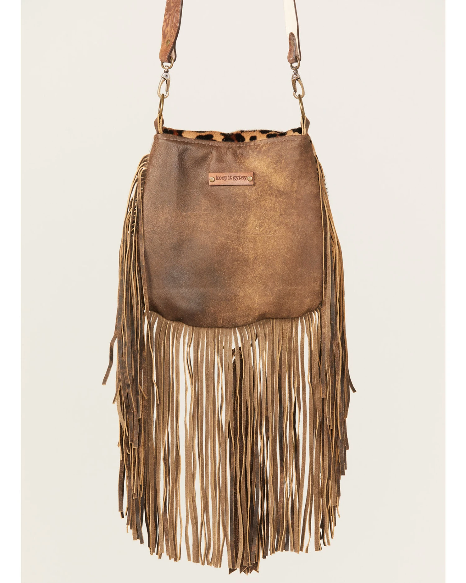 Keep It Gypsy Women's Wilma Leopard Paisley Crossbody 5 Keep It Gypsy Women's Wilma Leopard Paisley Crossbody - Image 3