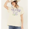 Free People Women's Texas State Flower Short Sleeve Graphic Tee 1 Free People Women's Texas State Flower Short Sleeve Graphic Tee -Twisted X Sales 2000390359 251 P1