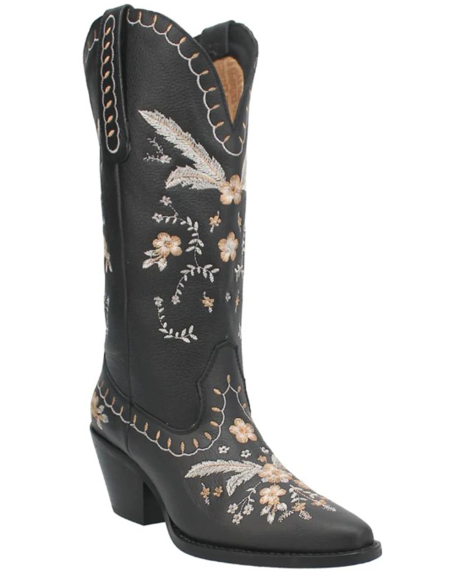 Dingo Women's Full Bloom Western Boots - Medium Toe 3 Dingo Women's Full Bloom Western Boots - Medium Toe