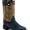 Old West Boys' Bull Hide Print Western Boots - Broad Square Toe 1 Old West Boys' Bull Hide Print Western Boots - Broad Square Toe -Twisted X Sales 2000396103 200 P1
