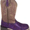 Smoky Mountain Little Girls' Ariel Glitter Western Boots - Broad Square Toe 2 Smoky Mountain Little Girls' Ariel Glitter Western Boots - Broad Square Toe -Twisted X Sales 2000397057 500 P1