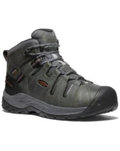 Keen Men's Flint II Mid Waterproof Work Boots - Round Toe